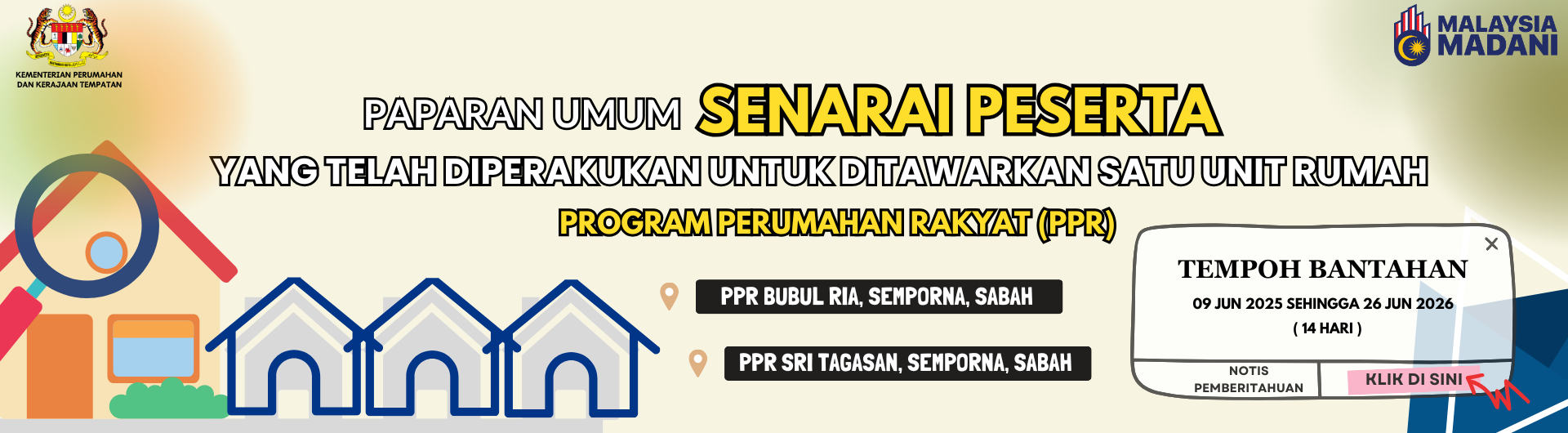Paparan Umum Bubul Ria & PPR Sri Tagasan
